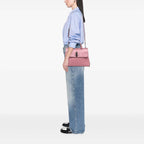 Gucci Medium Leather Bamboo Daily Satchel