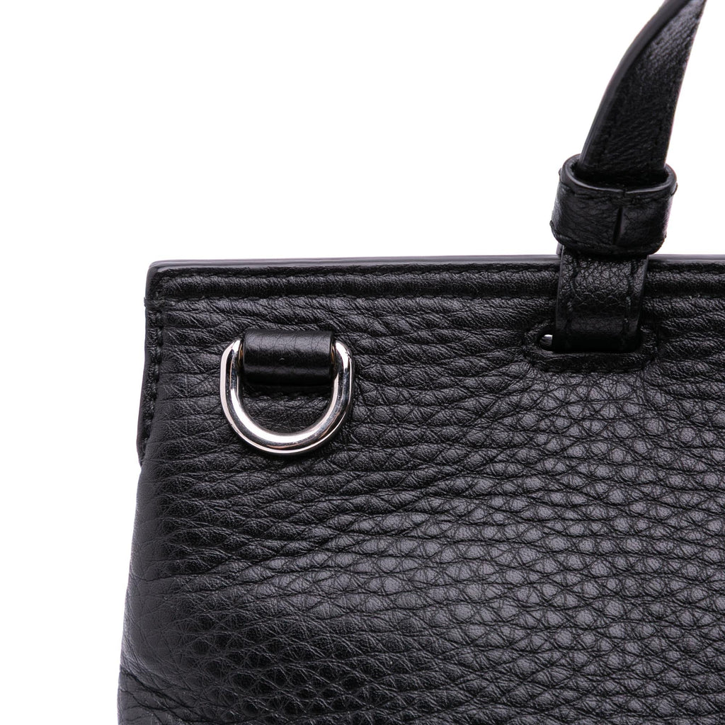 Gucci Medium Leather Bamboo Daily Satchel