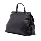 Gucci Medium Leather Bamboo Daily Satchel