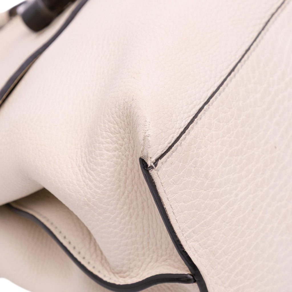 Gucci Medium Leather Bamboo Daily Satchel