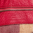 Gucci Medium Leather Bamboo Daily Satchel