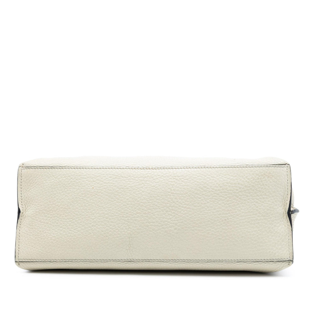 Gucci Medium Leather Bamboo Daily Satchel