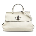 Gucci Medium Leather Bamboo Daily Satchel