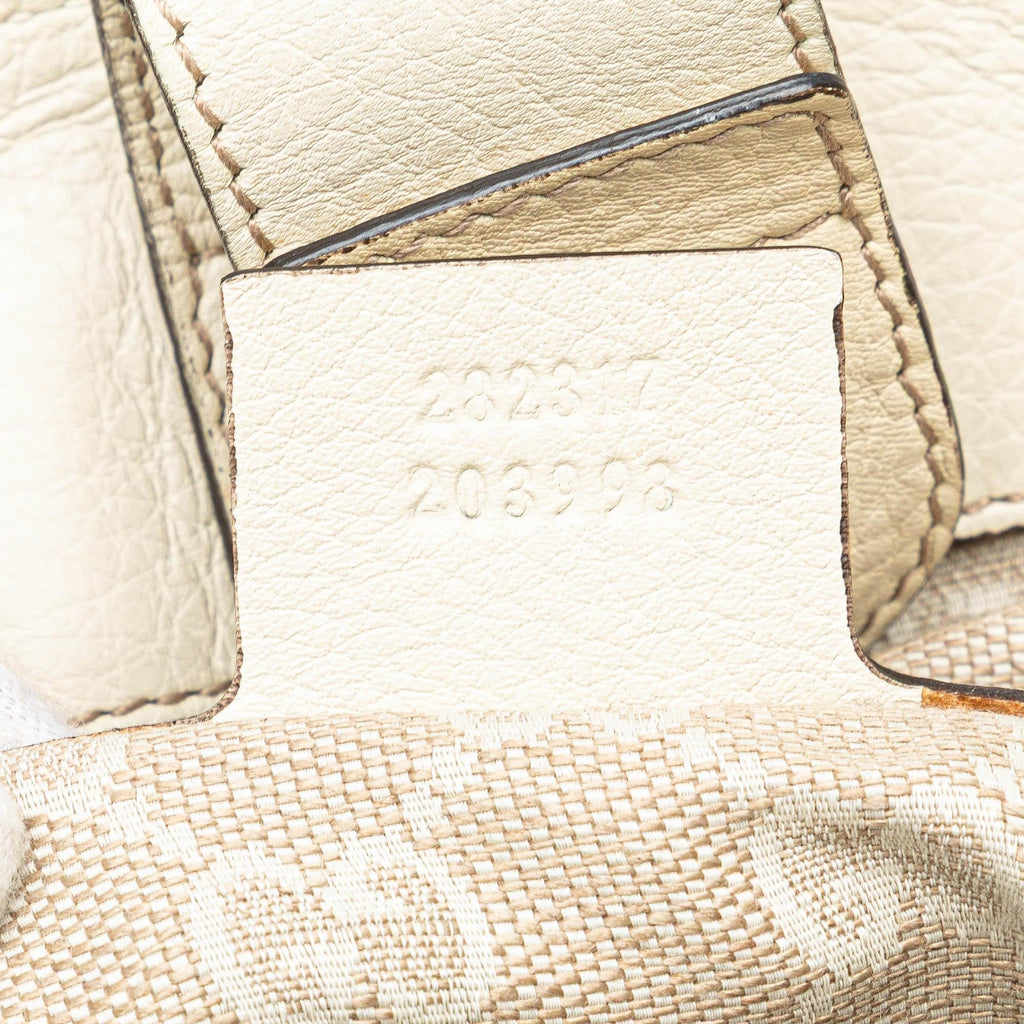 Gucci Medium Leather Bamboo Diana Tote