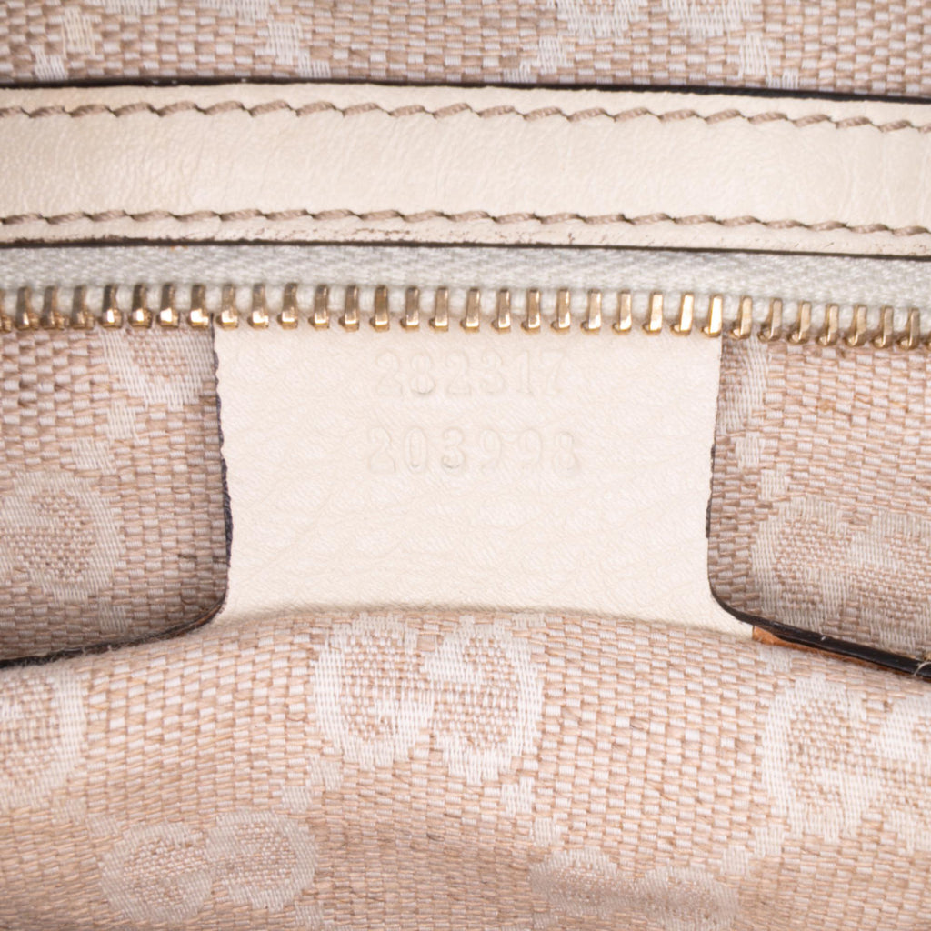 Gucci Medium Leather Bamboo Diana Tote