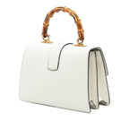 Gucci Medium Leather Bamboo Dionysus Web Satchel