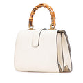 Gucci Medium Leather Bamboo Dionysus Web Satchel