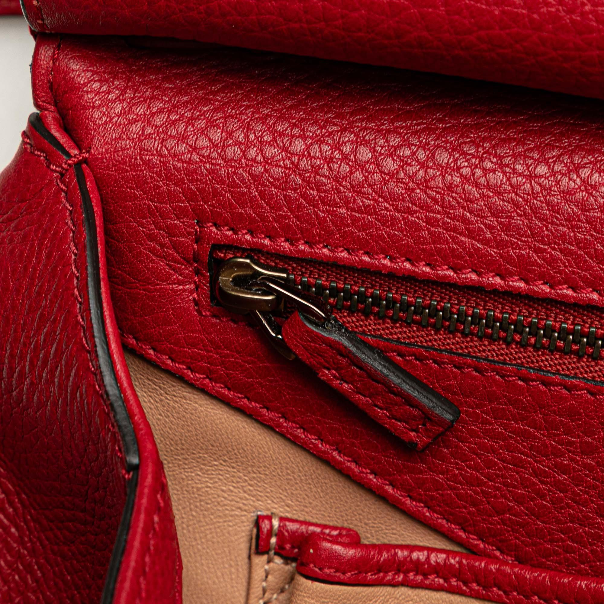 Gucci Medium Leather Bamboo Nouveau Fringe Crossbody