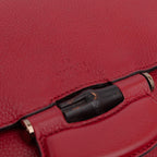 Gucci Medium Leather Bamboo Nouveau Fringe Crossbody