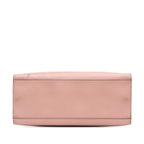 Gucci Medium Leather Bamboo Nymphaea Satchel