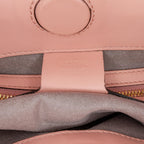 Gucci Medium Leather Bamboo Nymphaea Satchel