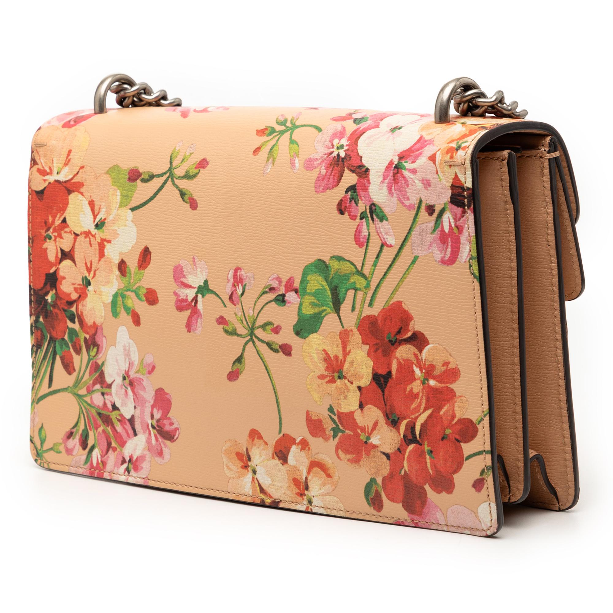 Gucci Medium Leather Blooms Dionysus Crossbody