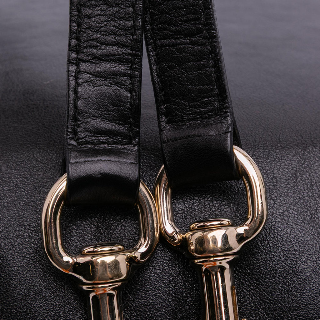 Gucci Medium Leather Britt Satchel