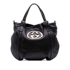 Gucci Medium Leather Britt Satchel