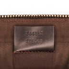 Gucci Medium Leather Diamante Bright Business Bag