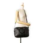 Gucci Medium Leather Diamante Bright Business Bag