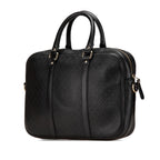 Gucci Medium Leather Diamante Bright Business Bag