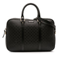 Gucci Medium Leather Diamante Bright Business Bag