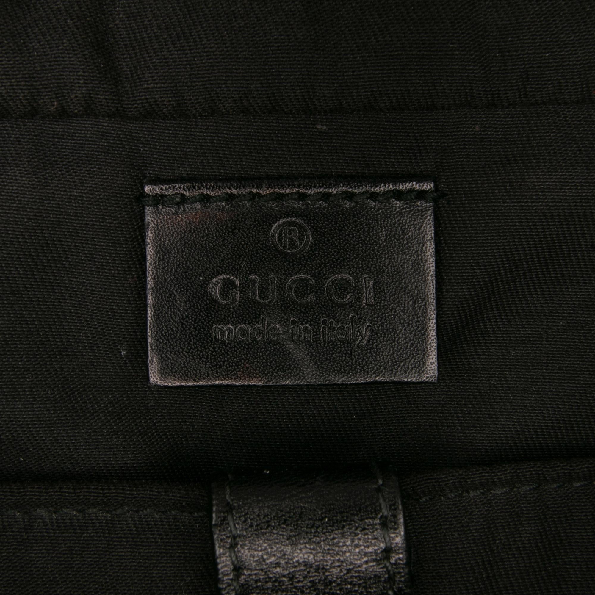 Gucci Medium Leather Diamante Bright Business Bag