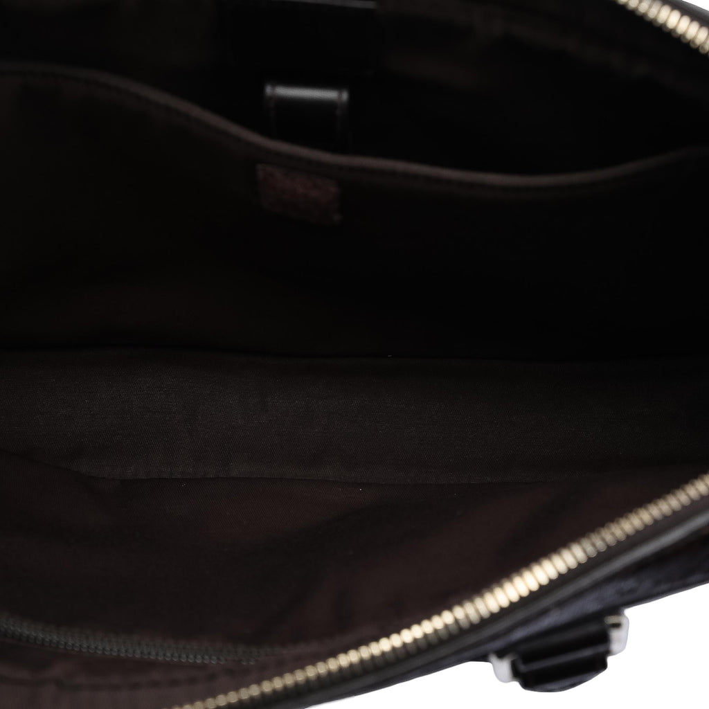 Gucci Medium Leather Diamante Bright Business Bag