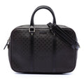 Gucci Medium Leather Diamante Bright Business Bag