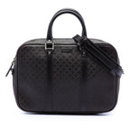 Gucci Medium Leather Diamante Bright Business Bag