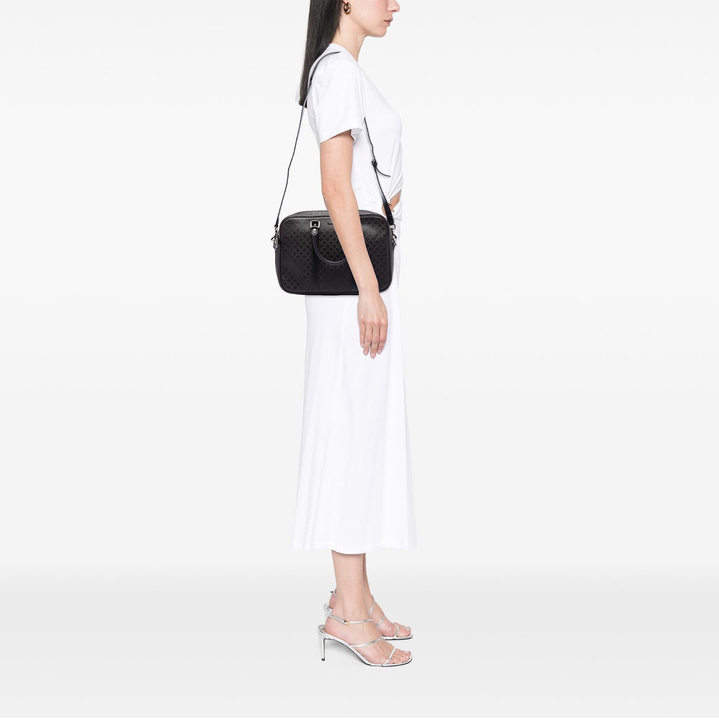 Gucci Medium Leather Diamante Bright Business Bag