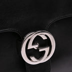 Gucci Medium Leather Dollar Interlocking G Crossbody
