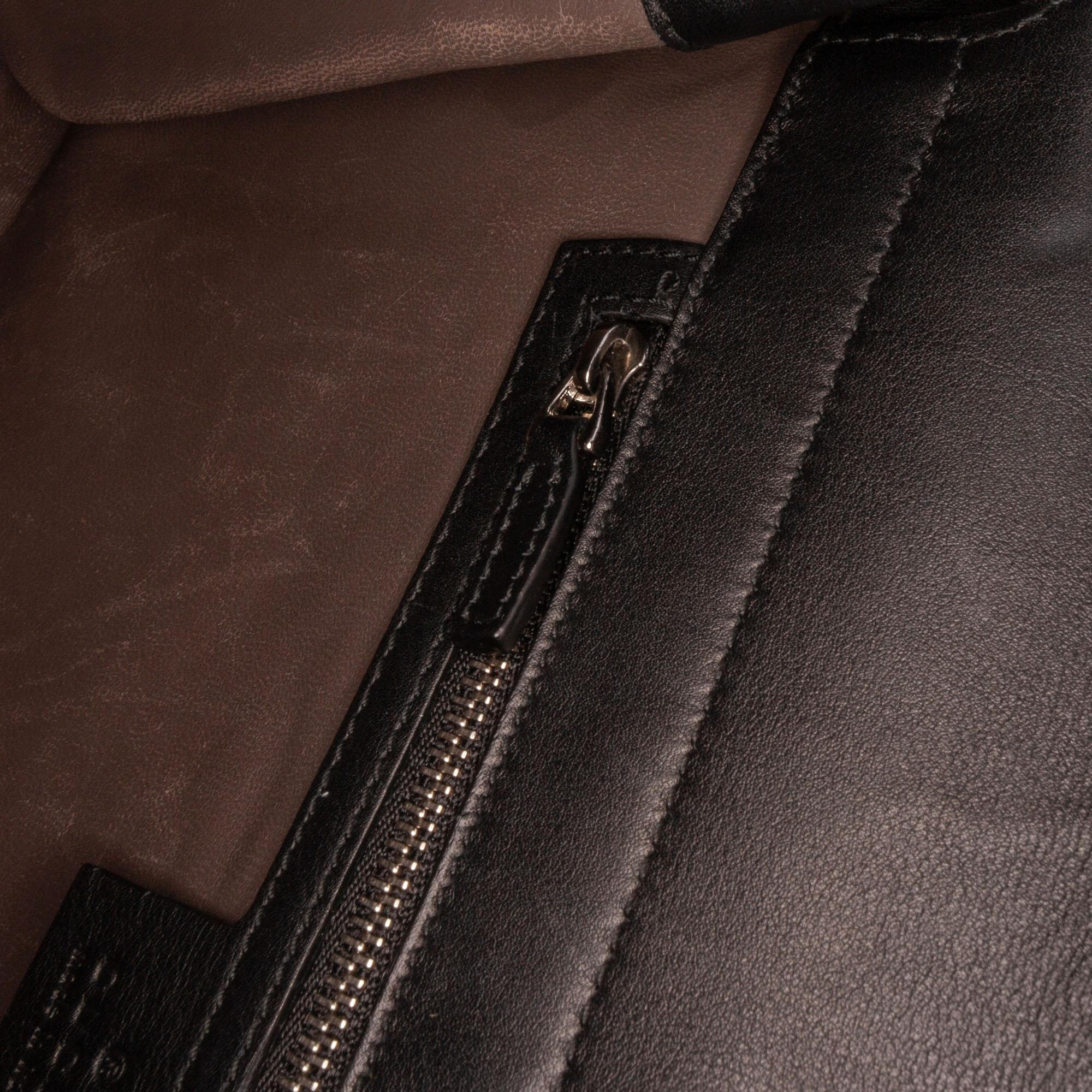 Gucci Medium Leather Dollar Interlocking G Crossbody
