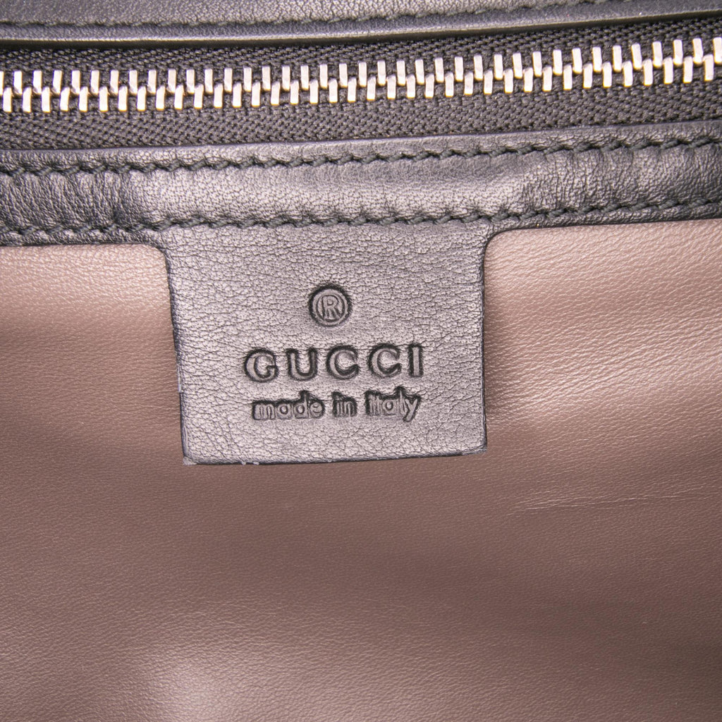 Gucci Medium Leather Dollar Interlocking G Crossbody