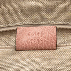 Gucci Medium Leather GG Charm Dome Satchel