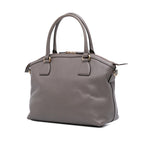 Gucci Medium Leather GG Charm Dome Satchel