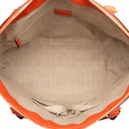 Gucci Medium Leather GG Charm Dome Satchel