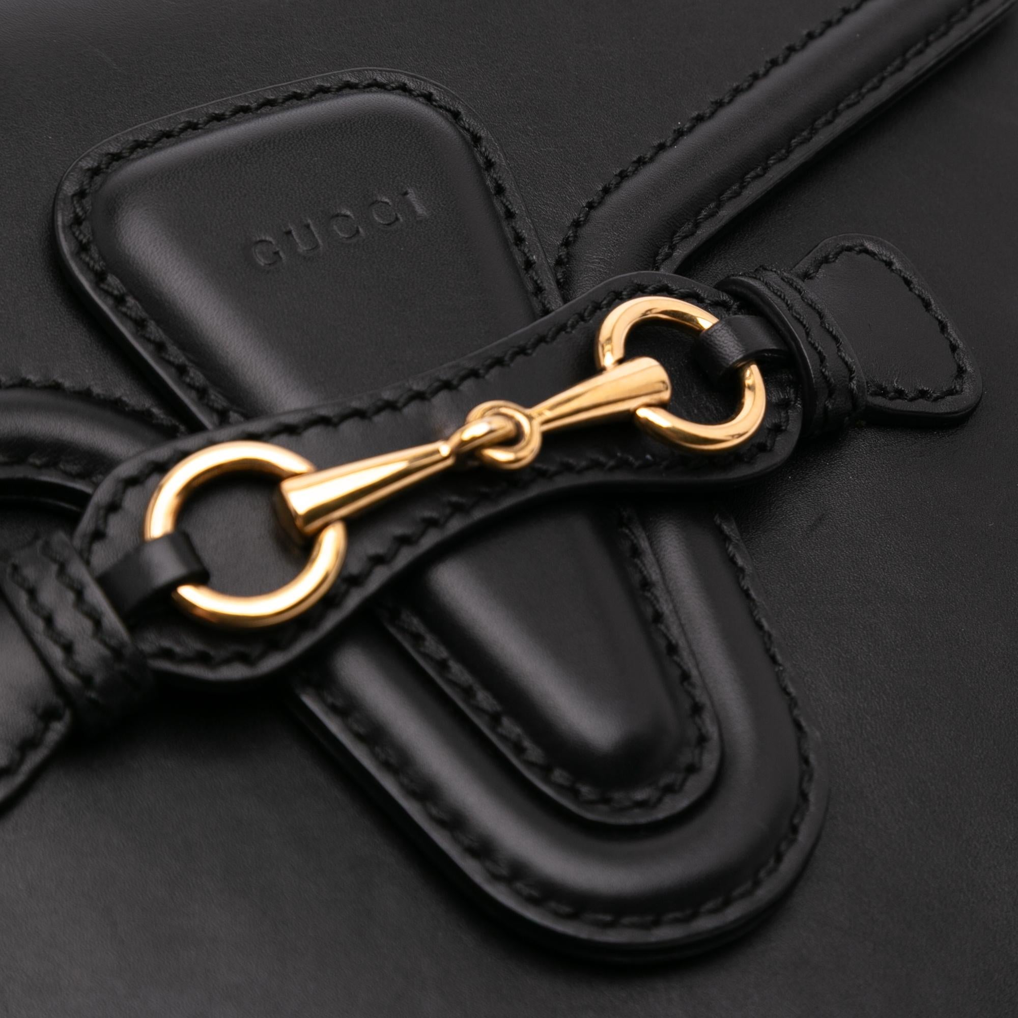 Gucci Medium Leather Lady Web Crossbody