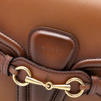 Gucci Medium Leather Lady Web Crossbody