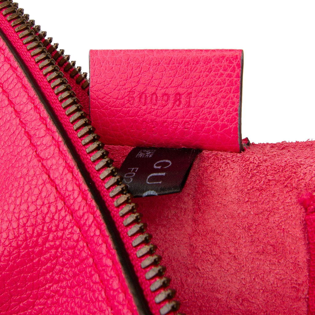 Gucci Medium Leather Logo Portfolio Clutch
