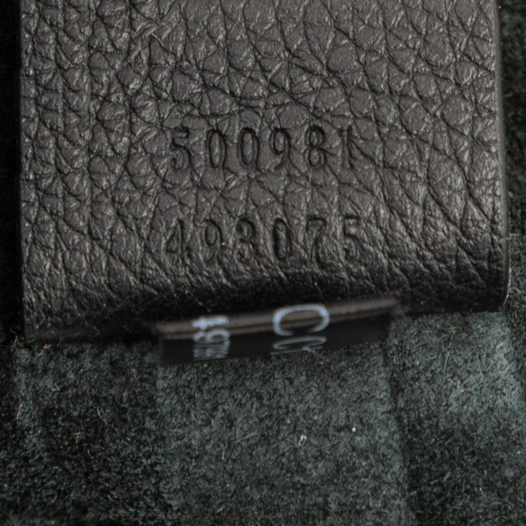 Gucci Medium Leather Logo Portfolio Clutch