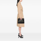 Gucci Medium Leather Logo Portfolio Clutch