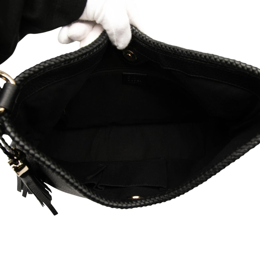 Gucci Medium Leather Marrakech Shoulder Bag