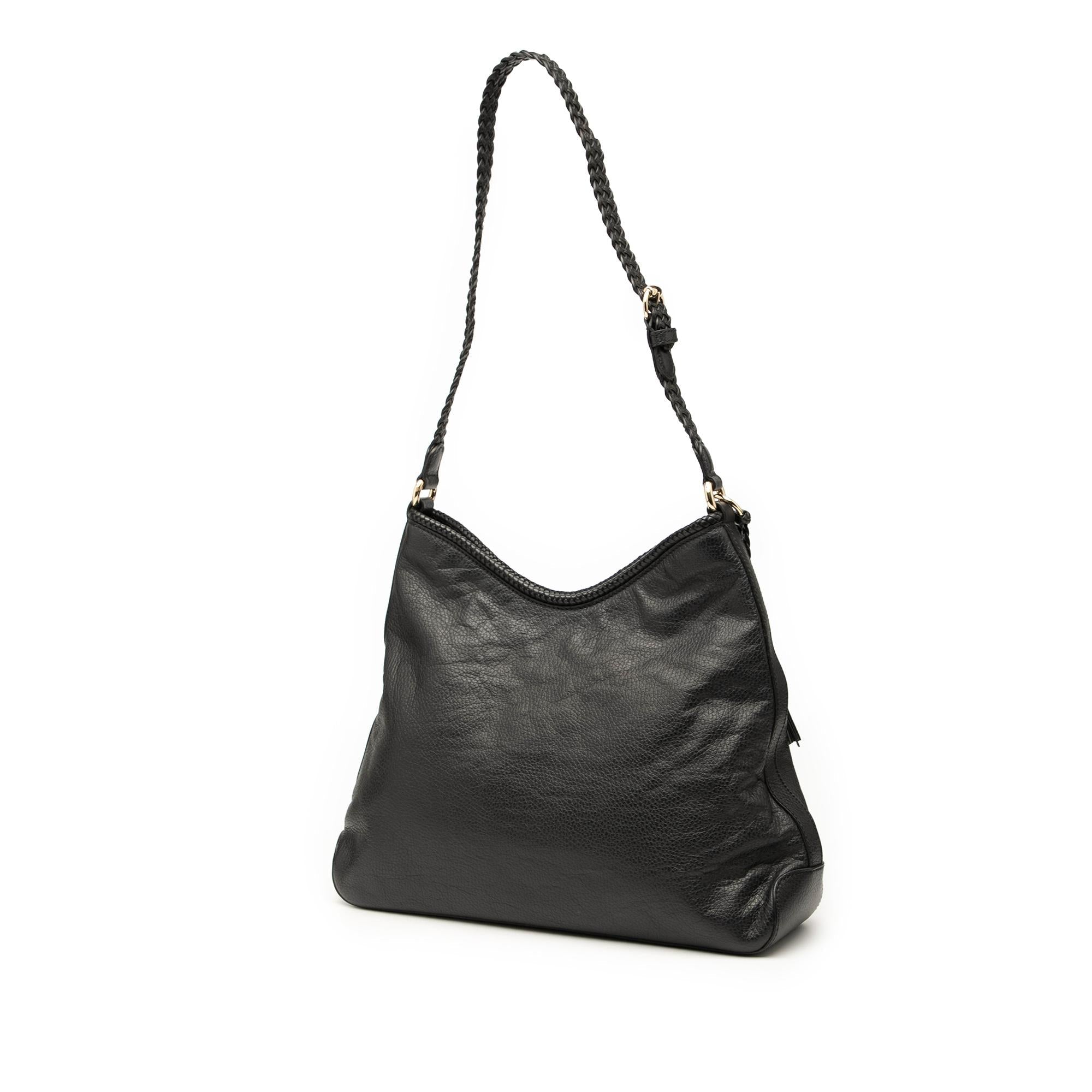 Gucci Medium Leather Marrakech Shoulder Bag