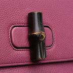 Gucci Medium Leather Miss Bamboo Crossbody