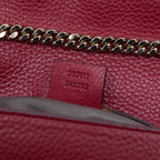 Gucci Medium Leather Miss Bamboo Crossbody