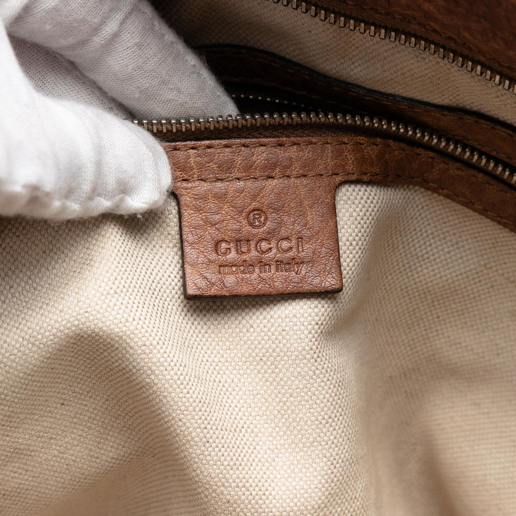 Gucci Medium Leather Miss GG Satchel