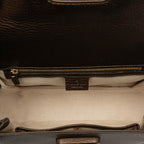 Gucci Medium Leather New Bamboo Satchel