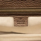 Gucci Medium Leather New Bamboo Satchel