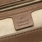 Gucci Medium Leather New Bamboo Satchel