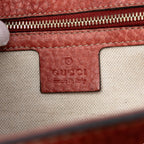 Gucci Medium Leather New Bamboo Satchel