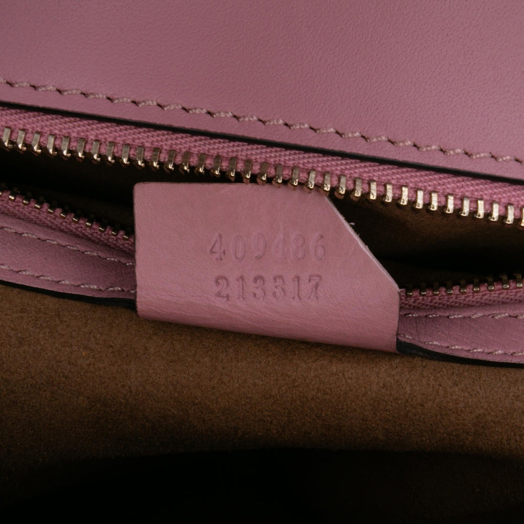 Gucci Medium Leather Padlock Shoulder Bag
