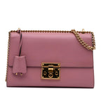 Gucci Medium Leather Padlock Shoulder Bag