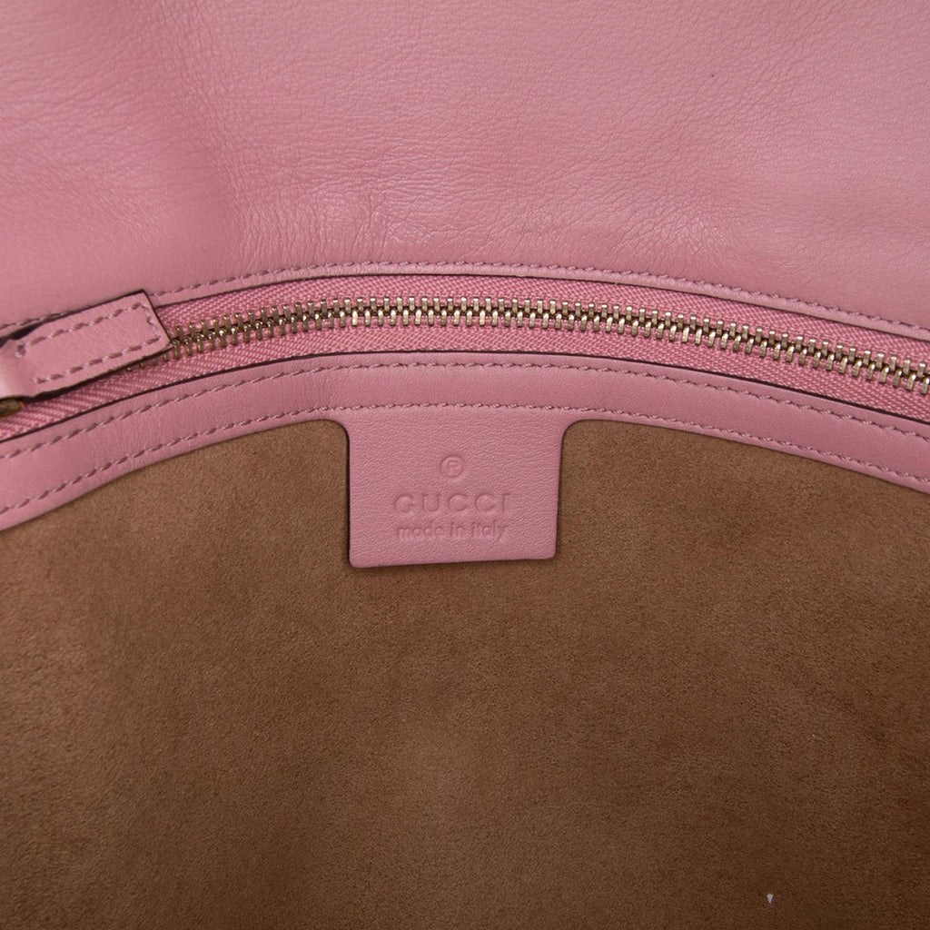 Gucci Medium Leather Padlock Shoulder Bag